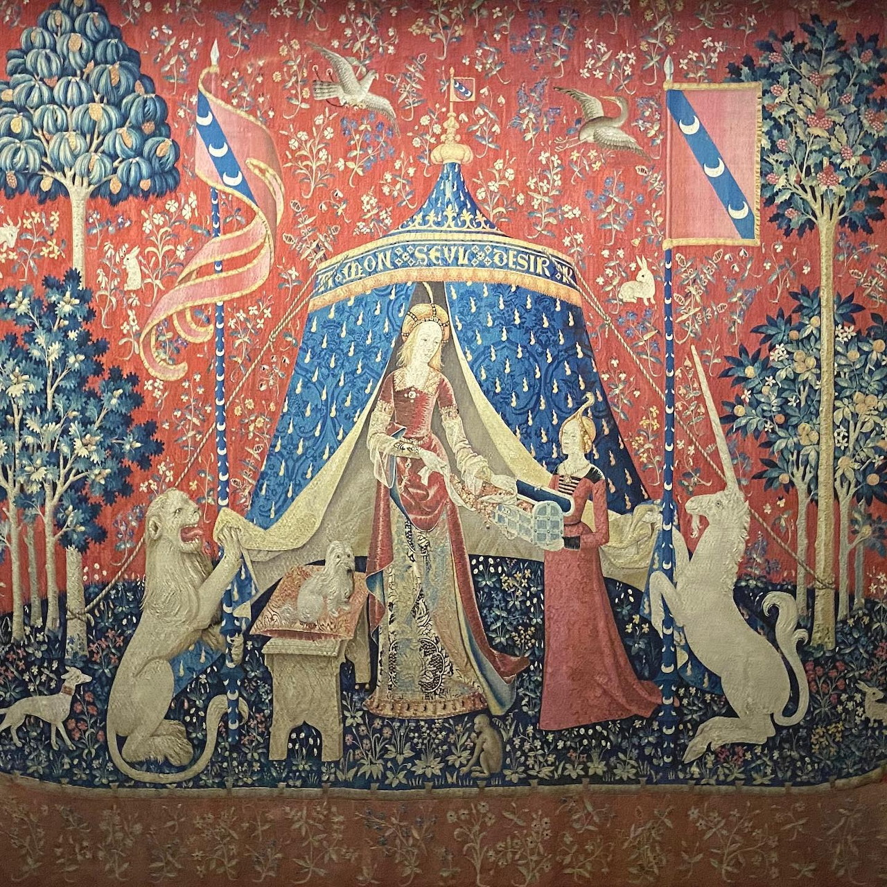Medieval Unicorn Tapestry