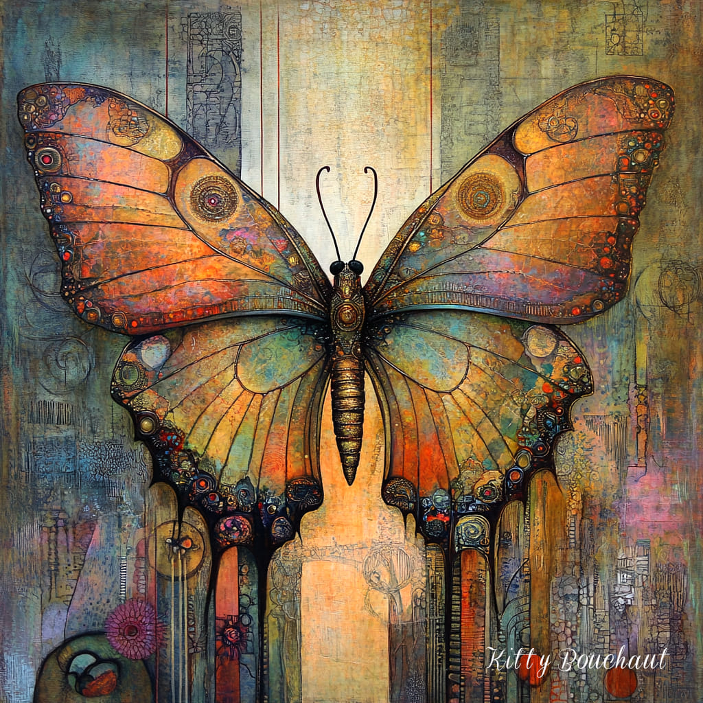Butterfly by Kitty Bouchaut