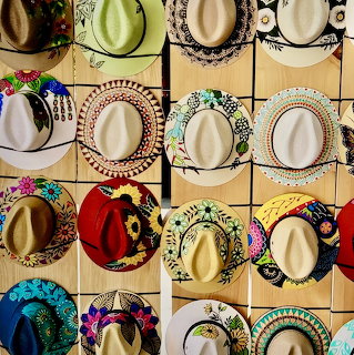 Decorative Hats Collection Display