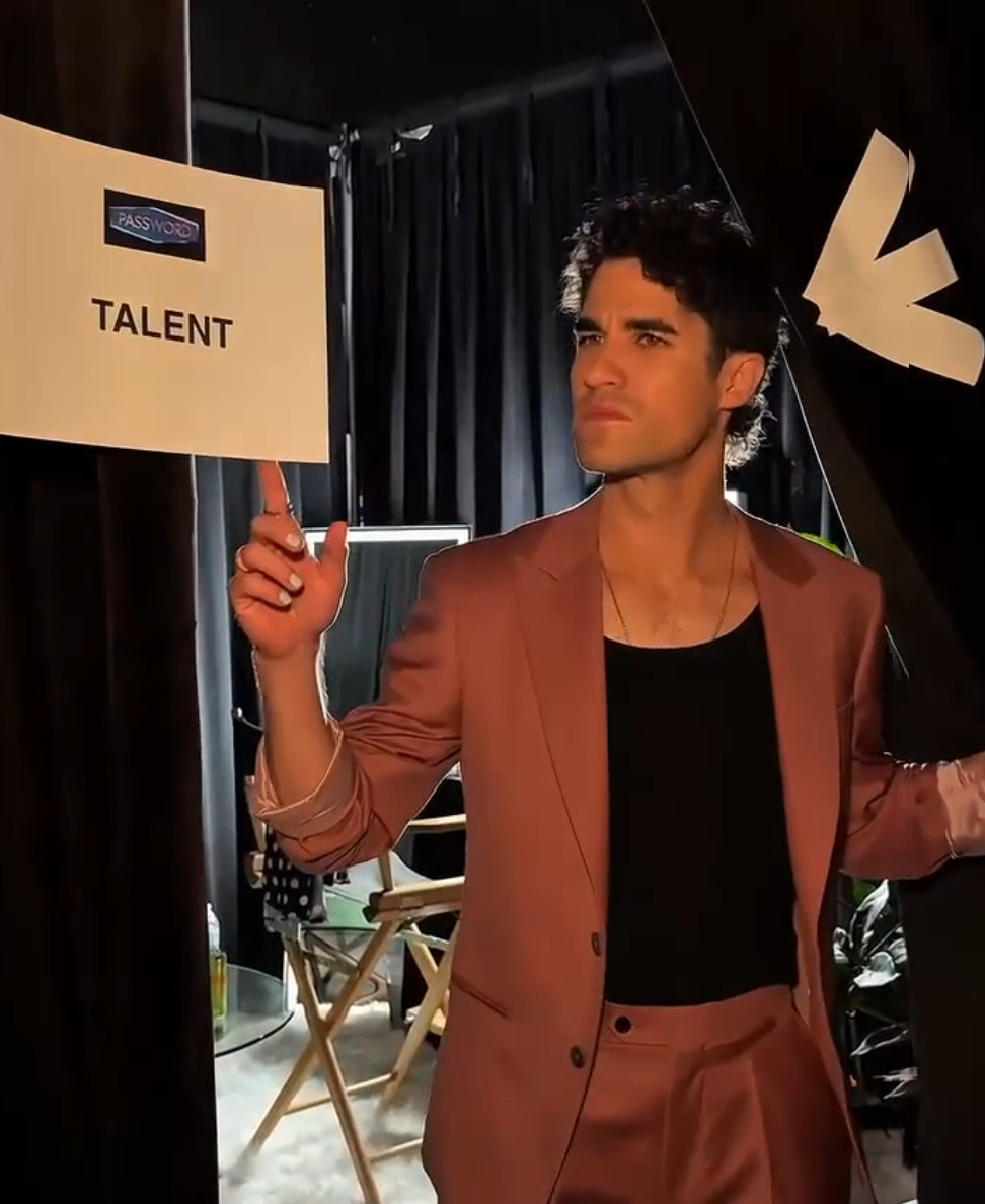 Darren Criss Password Show