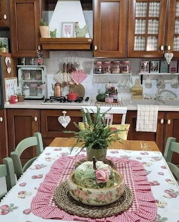 Cozy Country Kitchen Interior