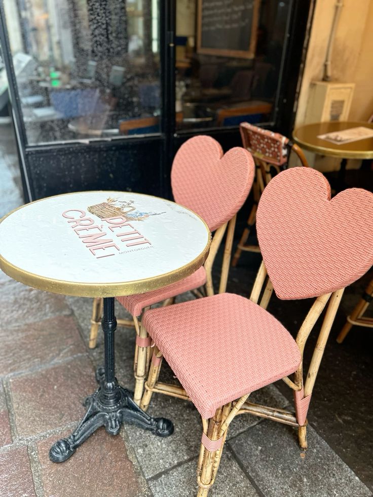 Paris Café Bistro Table
