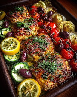 Herb-Crusted Salmon with Roasted Vegetables