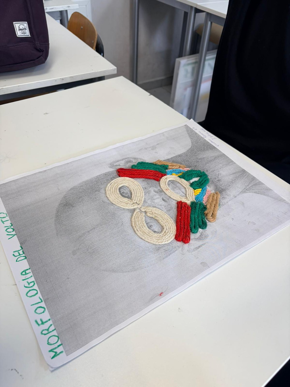 Craft Project on Desk