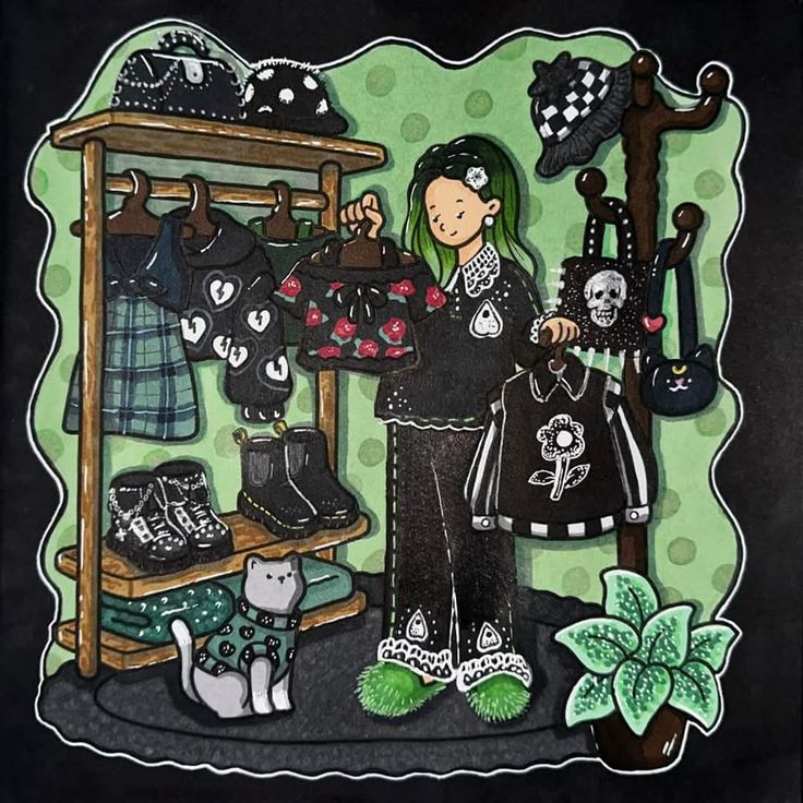Gothic Fashion Wardrobe