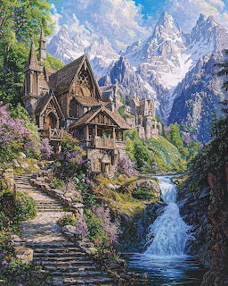 Orynth Mountain Village Castle