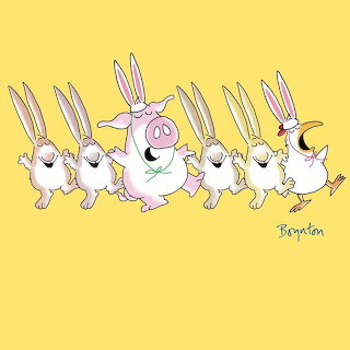 Singing Pigs with Bunny Ears
