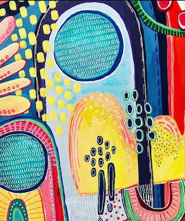 Colorful Abstract Organic Shapes