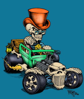 Skull Hot Rod