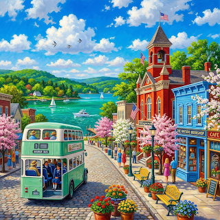 Coastal Town Bay View