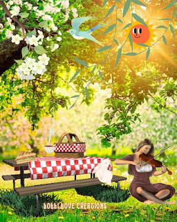 Teddy Bear Garden Picnic