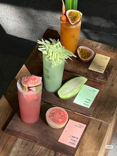 Colorful Fruit Smoothies
