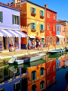 Colorful Canal Houses