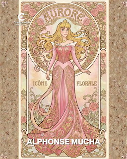 Princess Aurora Art Nouveau