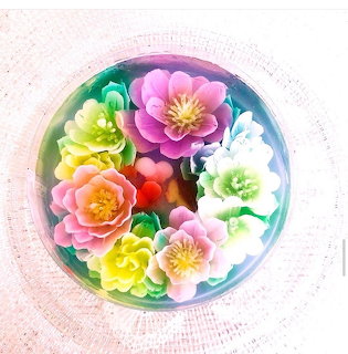 Floral Jelly Art Dessert