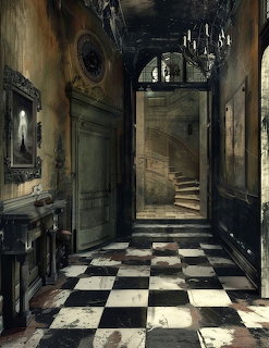 Haunted Gothic Hallway