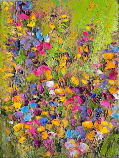 Wildflowers Oil Painting