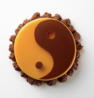 Yin Yang Chocolate Dessert