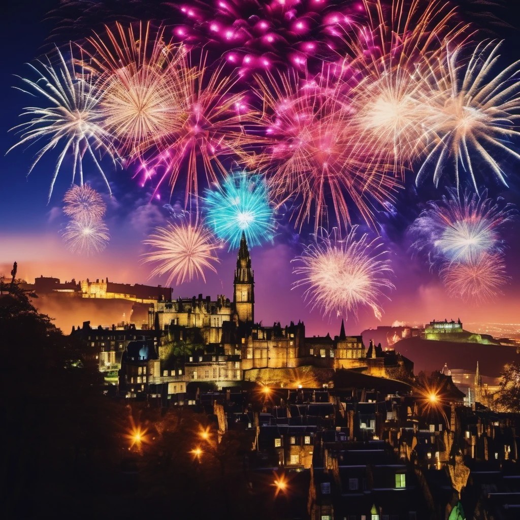 Edinburgh Fireworks Celebration