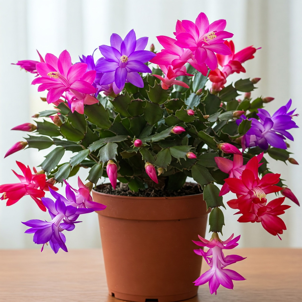 Christmas Cactus Flowers