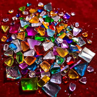 Colorful Glass Shards