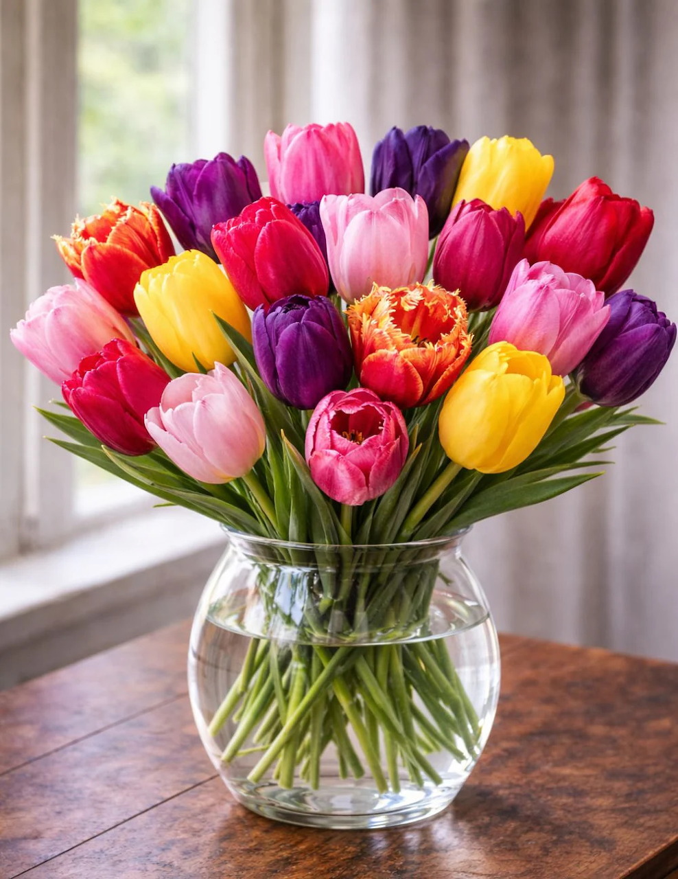 Colorful Tulips Bouquet