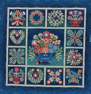 Blue Patchwork Quilt