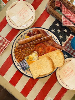 American Breakfast Plate