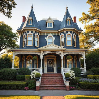 Victorian Blue House
