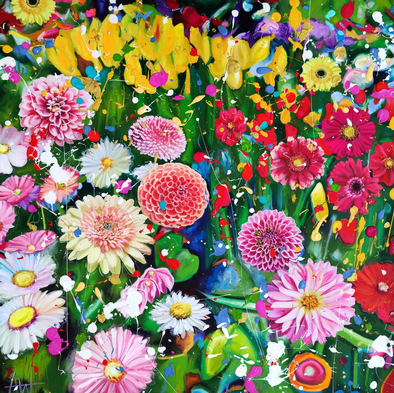 Angie Wright Floral Pop