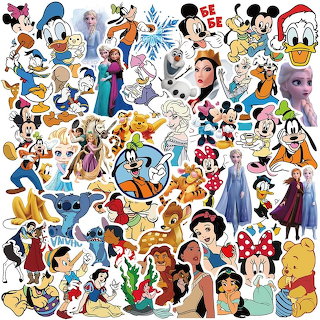 Disney Characters Collage