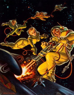 Ark of Mars Pulp Sci-Fi Cover