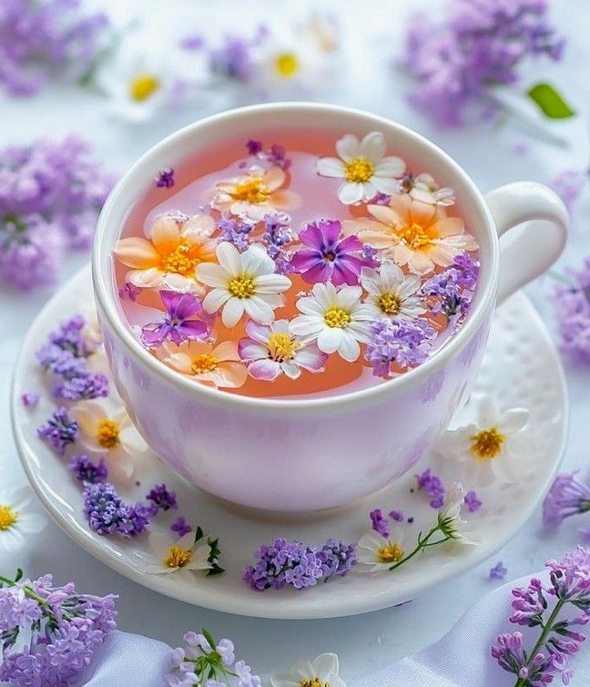 Floral Tea Cup