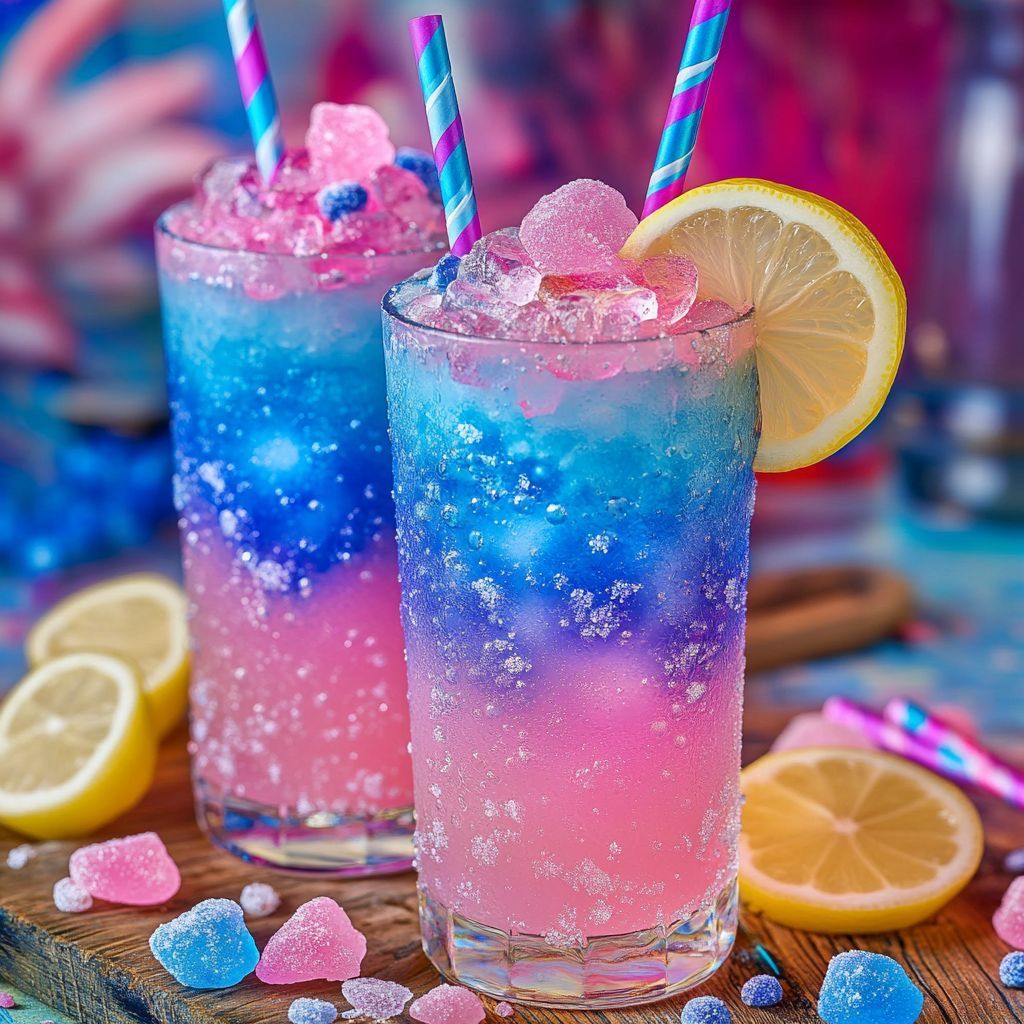 Galaxy Gradient Cocktails