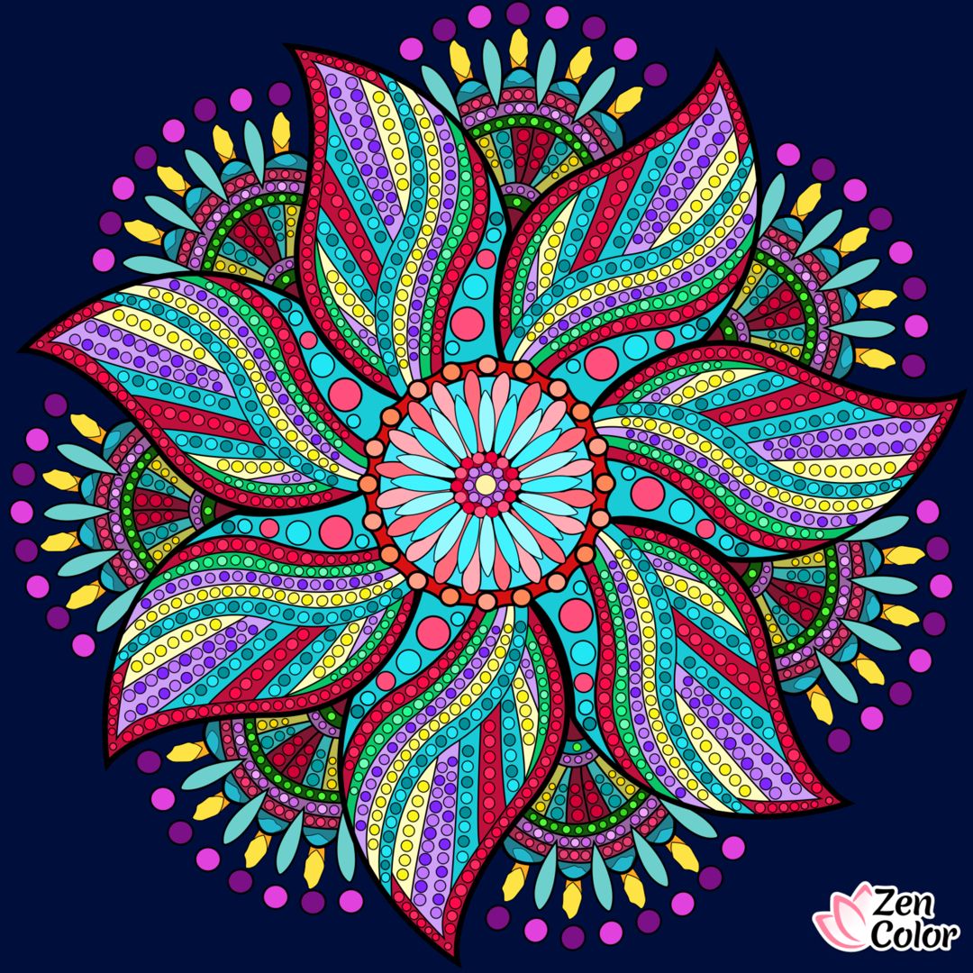 Colorful Mandala Design