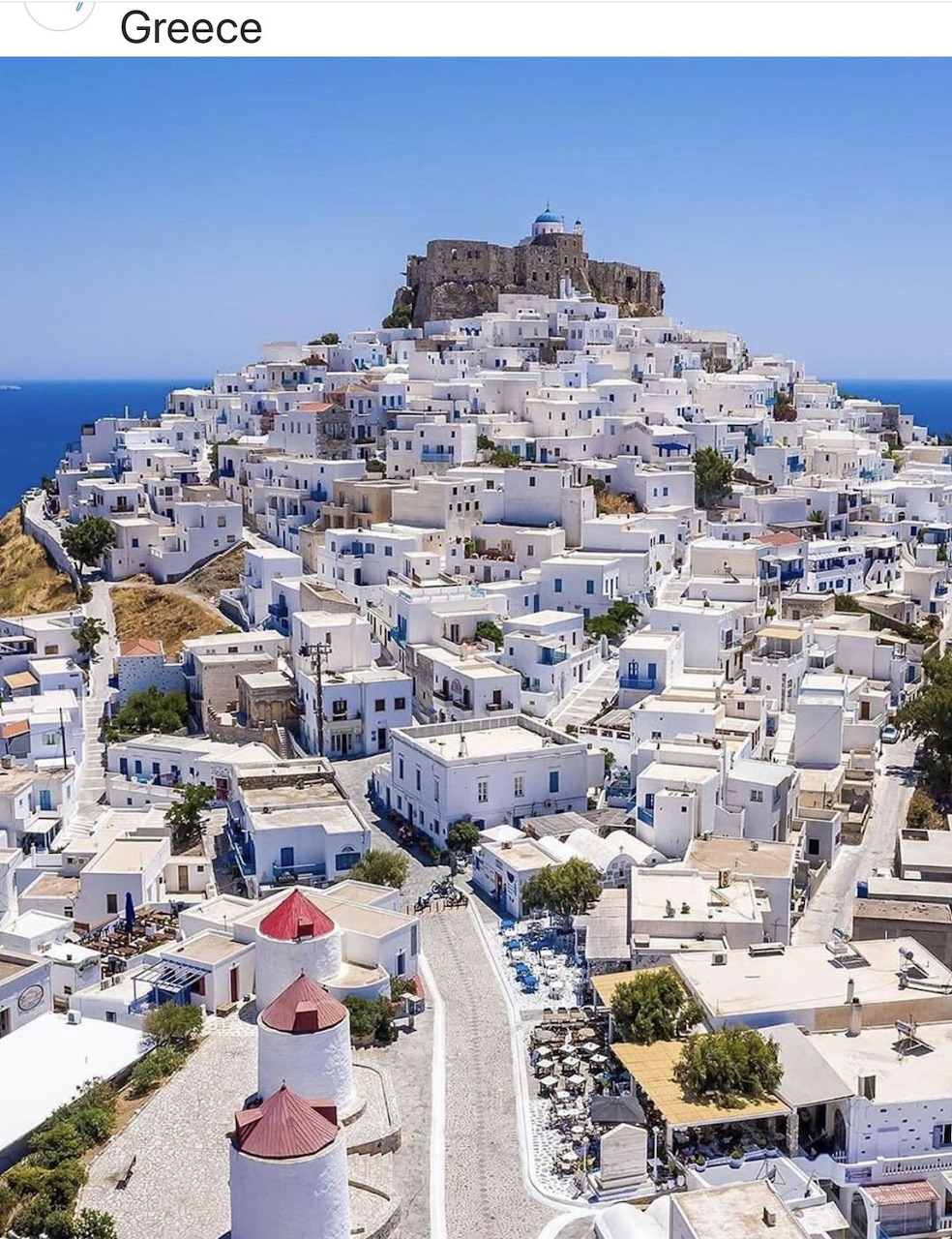 Serifos Island White Village