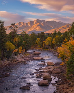 Arkansas River Autumn Mountains