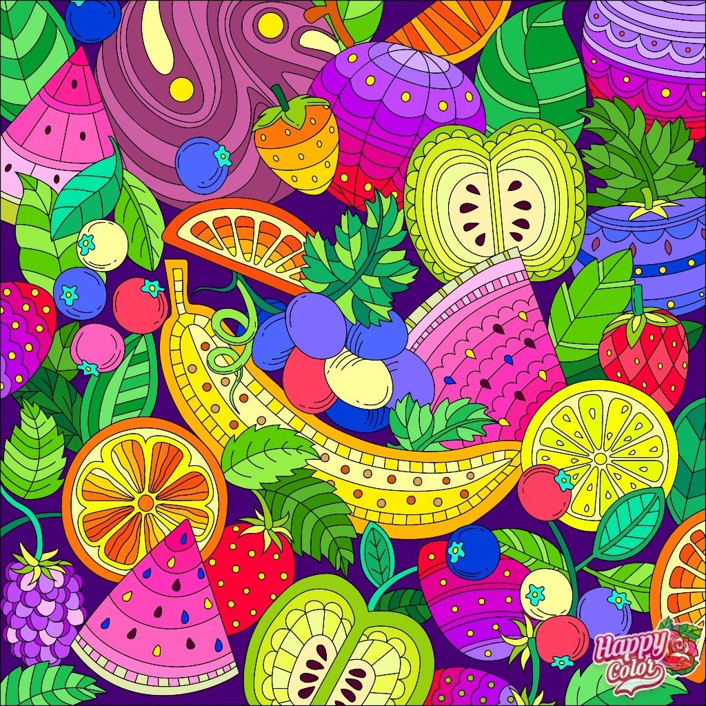 Colorful Fruit Pattern