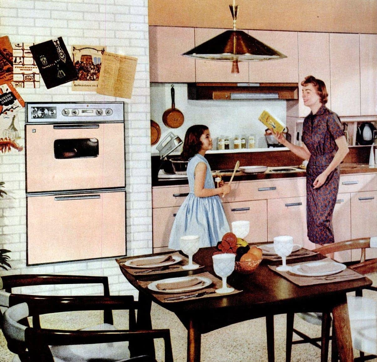 Vintage Kitchen Scene