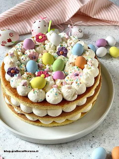 Easter Egg Cake
