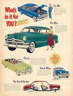 Vintage Car Advertisement