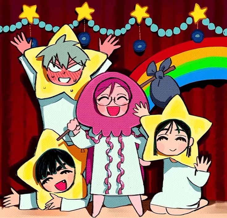Cute Stage Characters