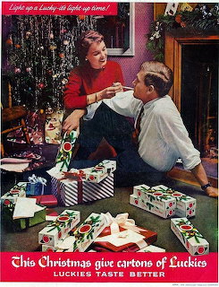 Vintage Christmas Couple