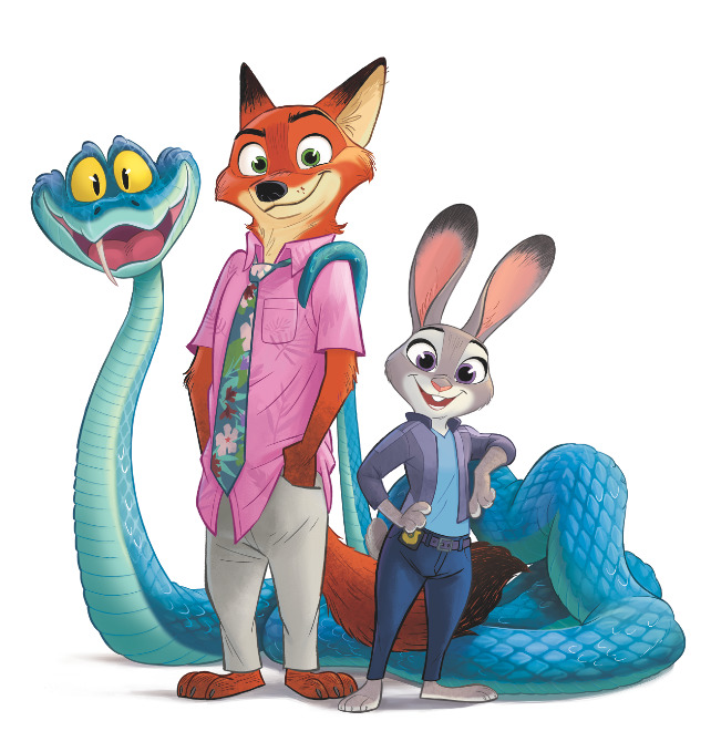 Zootopia 2 animated movie characters with anthropomorphic animals