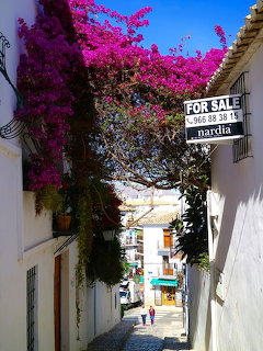 Altea Spain Village Street