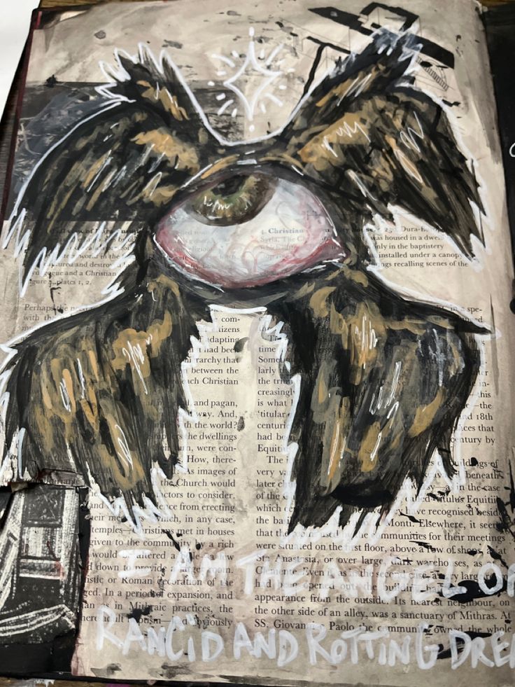 Dark Angel Eye Drawing