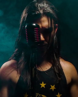 Metal Singer at Mic