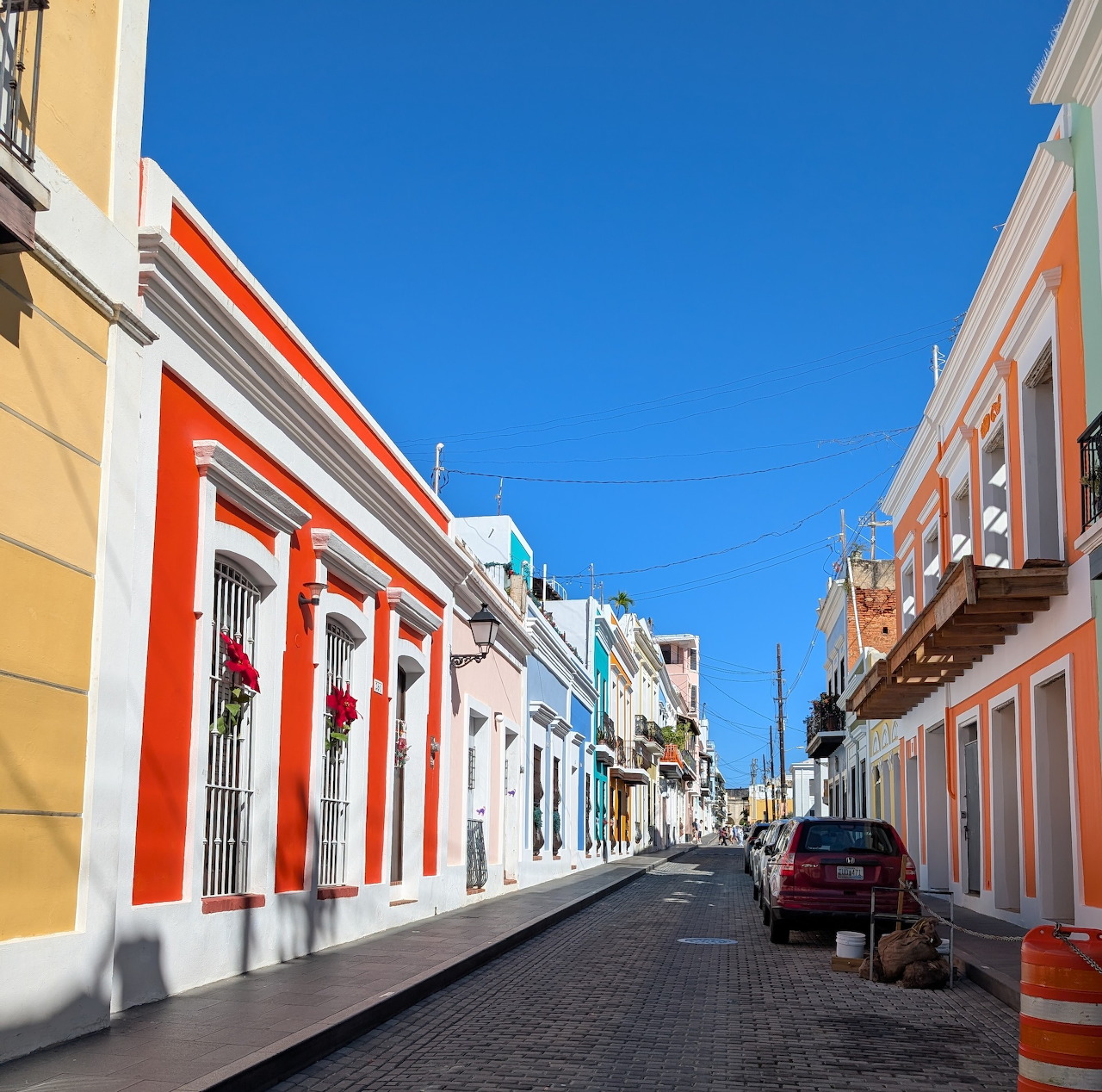 Colorful Old San Juan Street