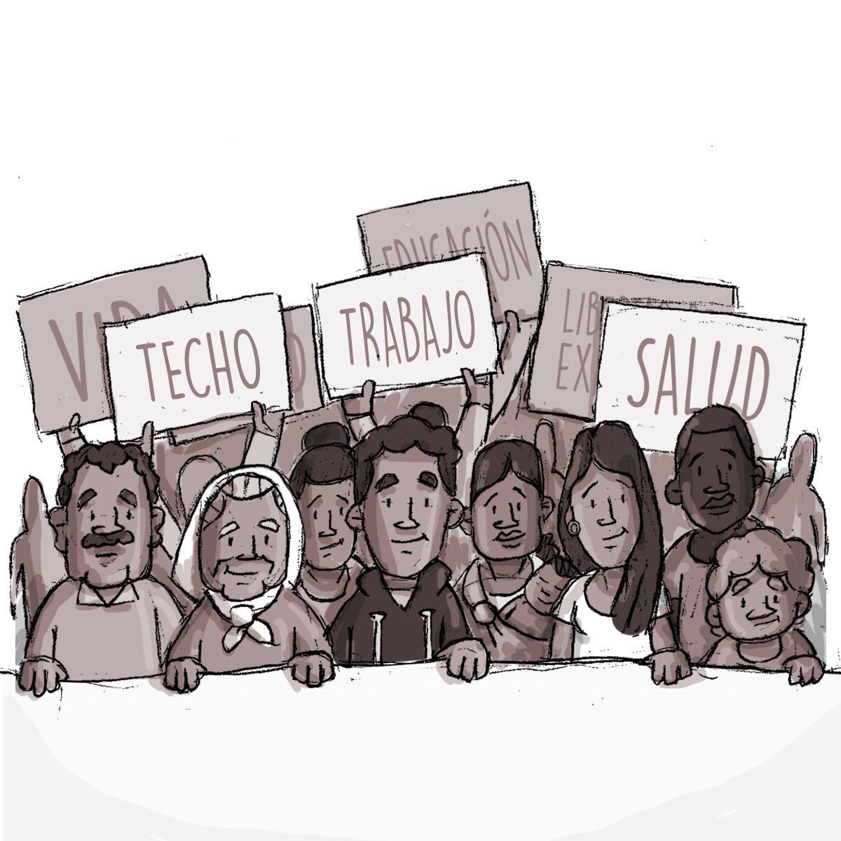 Huelga Protesta