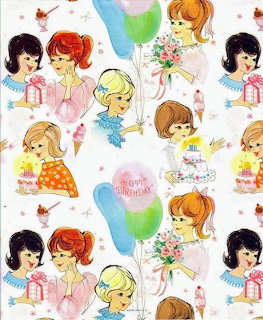 Vintage Birthday Pattern